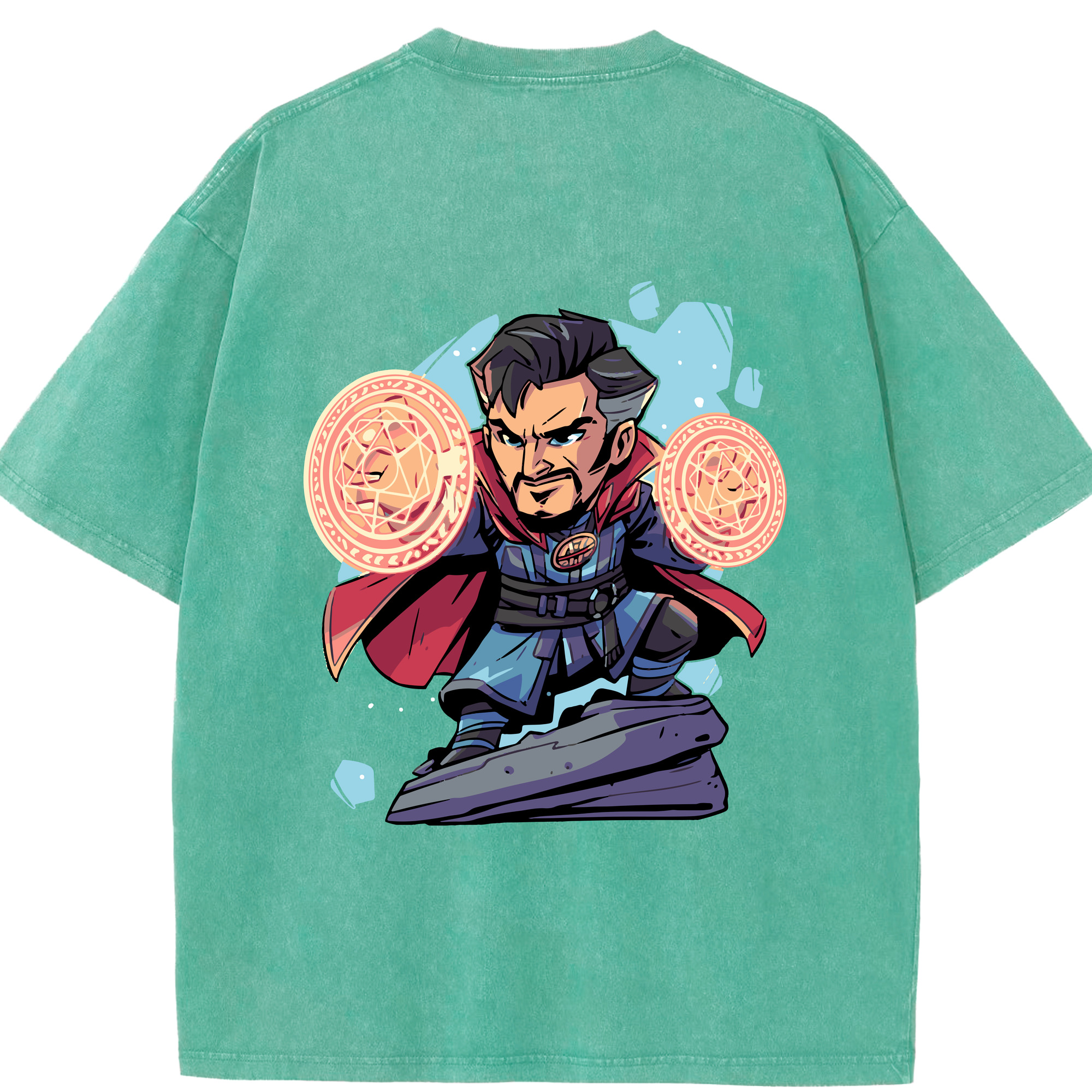 （画像用） アベンジャーズ The Avengers 綿100% ヴィンテージ風 半袖Tシャツ（背面プリント）